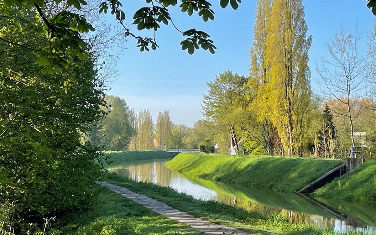 Peggy’s favoriete plek in de natuur op de stadsvesten in Lier