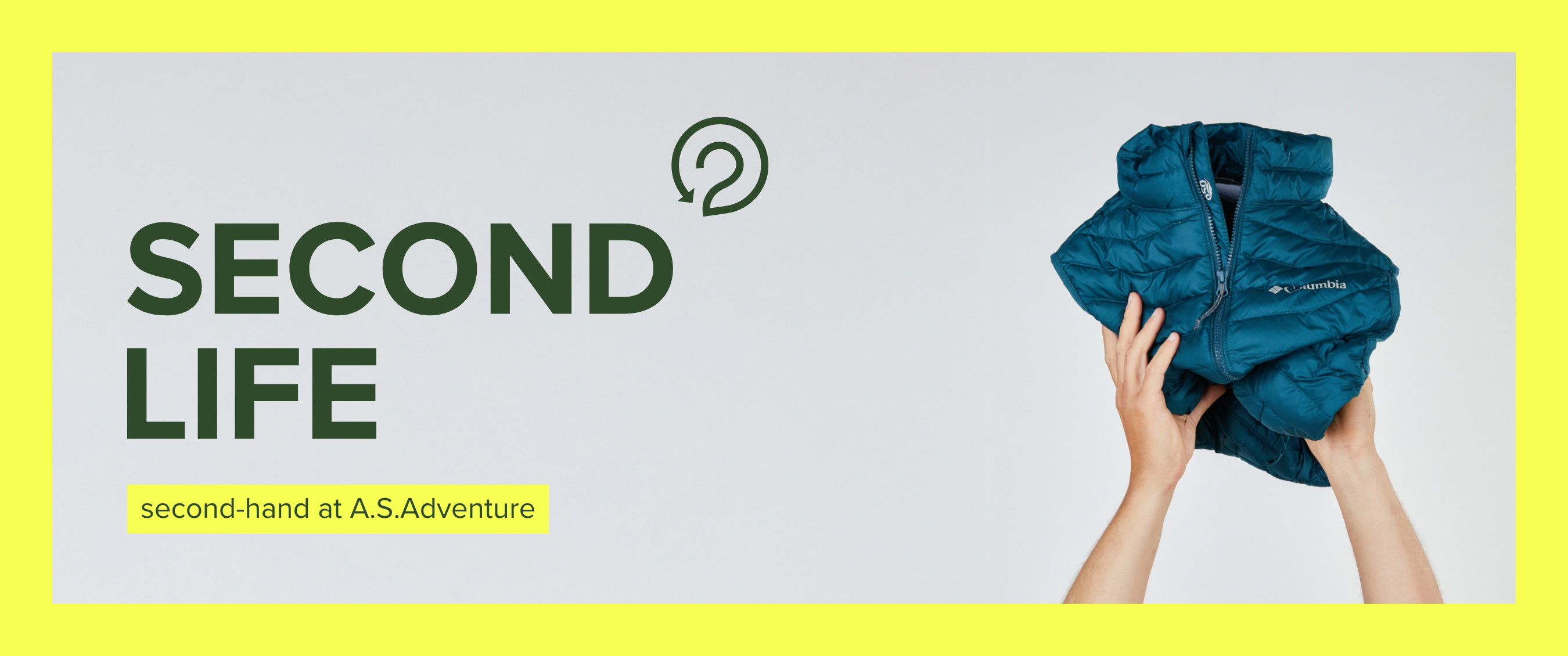 SECOND LIFE - second-hand at A.S.Adventure